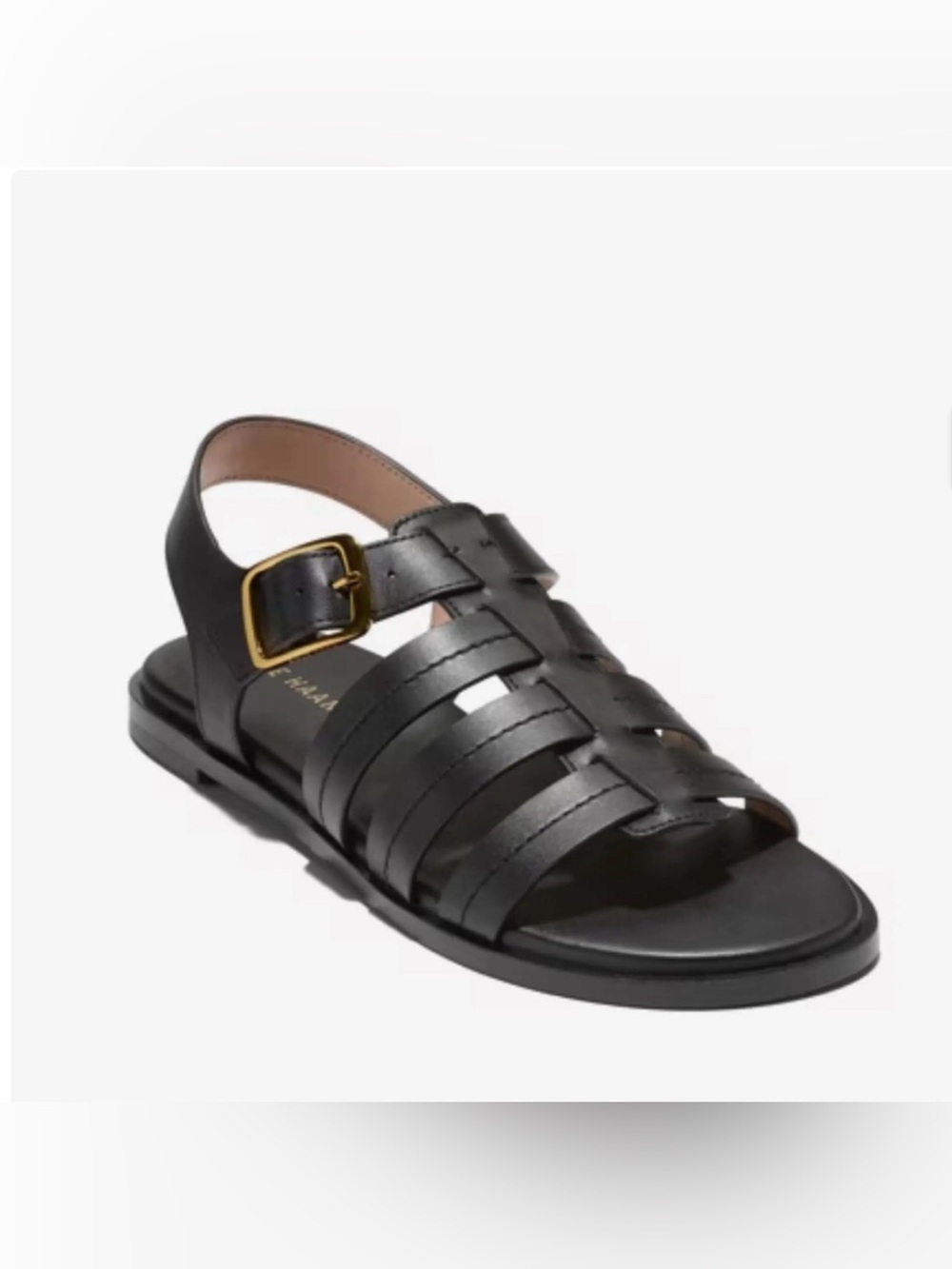Cole Haan Women's Flynn Fisherman Sandal Black